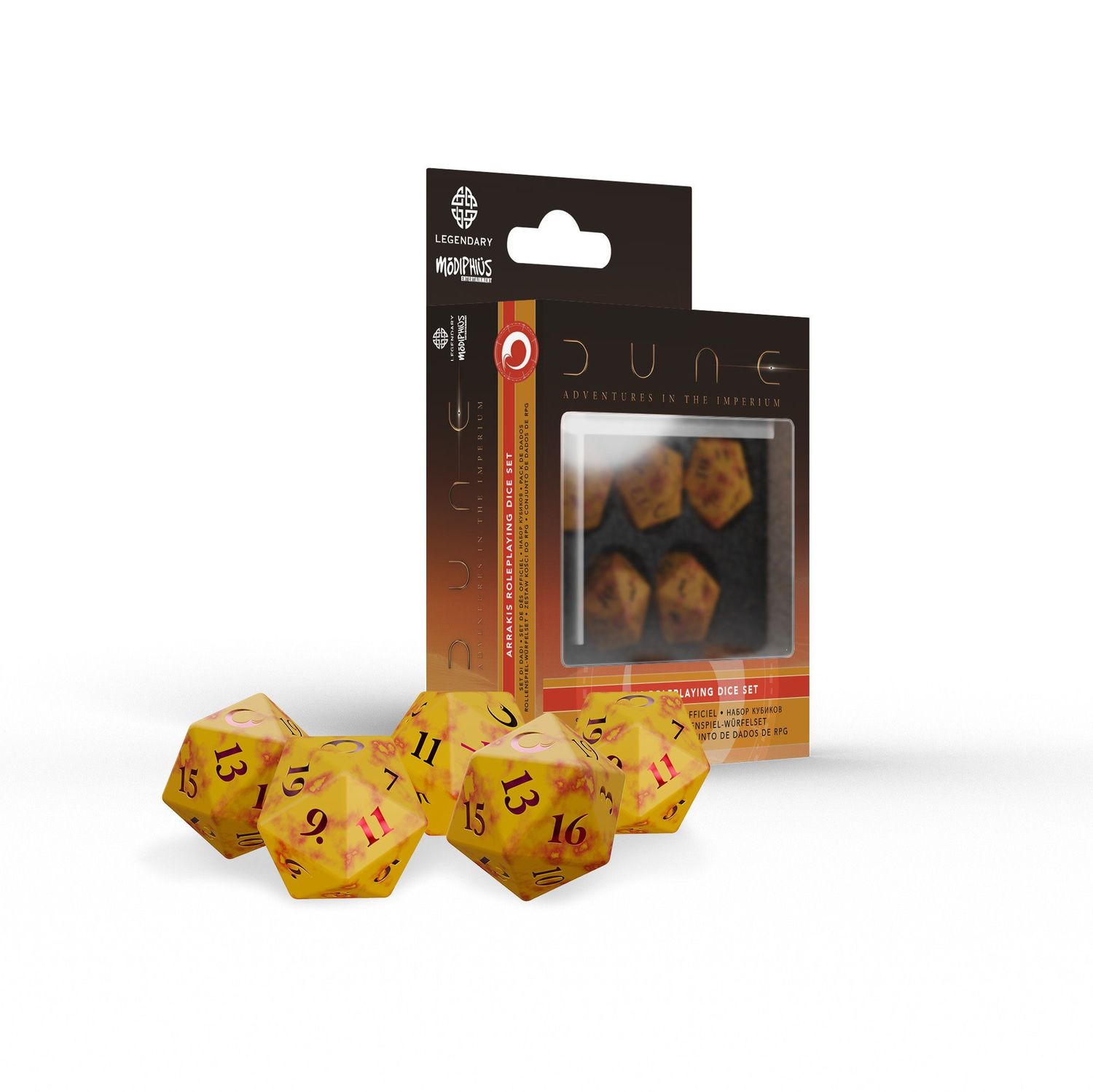 Dune RPG: Dice Set: Arrakis