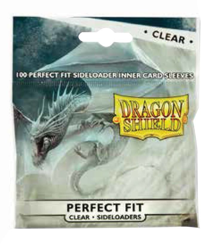Dragon Shields: (100) Perfect-Fit: Side-Loading Clear