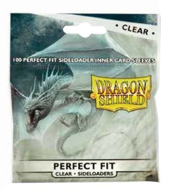 Dragon Shields: (100) Perfect-Fit: Side-Loading Clear