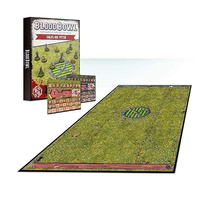 Blood Bowl Halfling Team Pitch &amp; Dugout