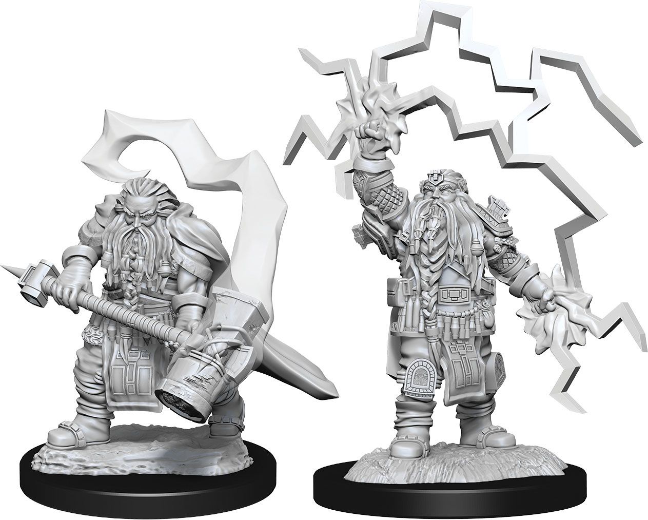 Dungeons &amp; Dragons Nolzur`s Marvelous Unpainted Miniatures: W14 Dwarf Cleric Male