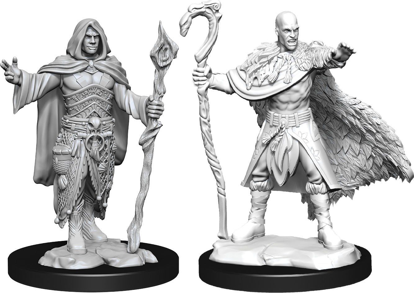 Dungeons &amp; Dragons Nolzur`s Marvelous Unpainted Miniatures: W14 Human Druid Male