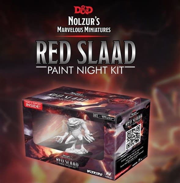 Dungeons &amp; Dragons Nolzur`s Marvelous Miniatures: Paint Night Kit Red Slaad