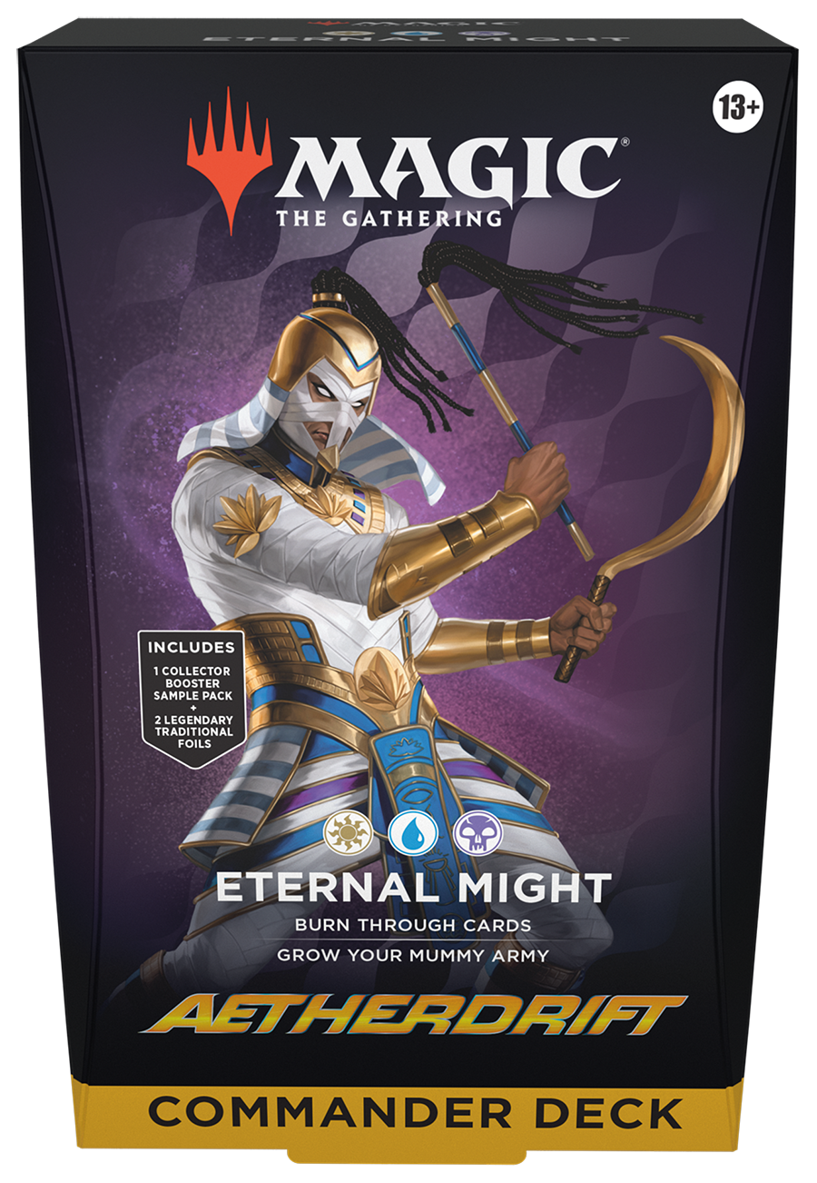 Magic: The Gathering - Aetherdrift - Eternal Might Commander Deck