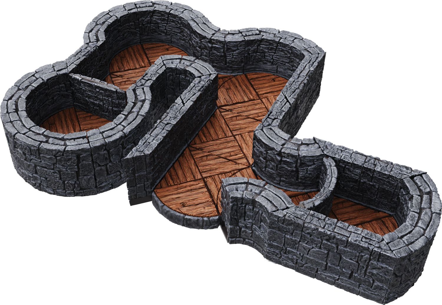WarLock Tiles: Expansion Pack - 1 in Dungeon Angles &amp; Curves