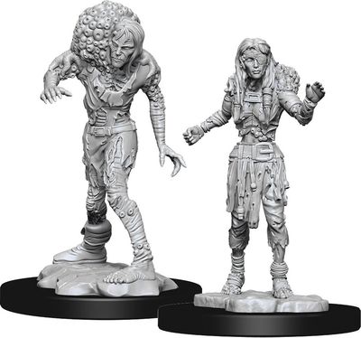 Dungeons &amp; Dragons Nolzur`s Marvelous Unpainted Miniatures: W14 Drowned Assassin &amp; Drowned Asetic