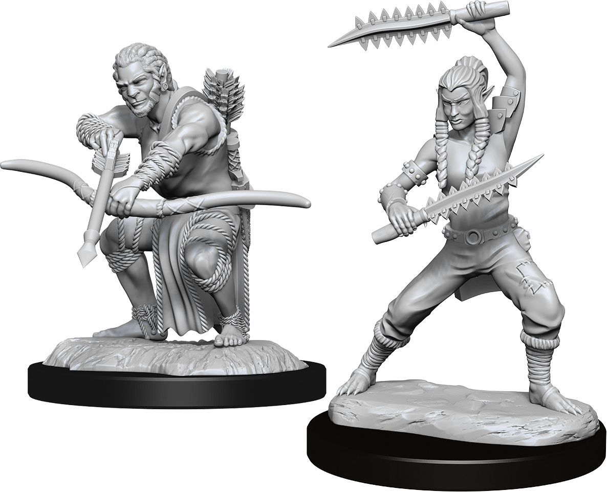 Dungeons &amp; Dragons Nolzur`s Marvelous Unpainted Miniatures: W14 Shifter Wildhunt Ranger Male
