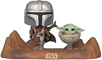 Pop! Mandalorian &amp; Child Baby Yoda