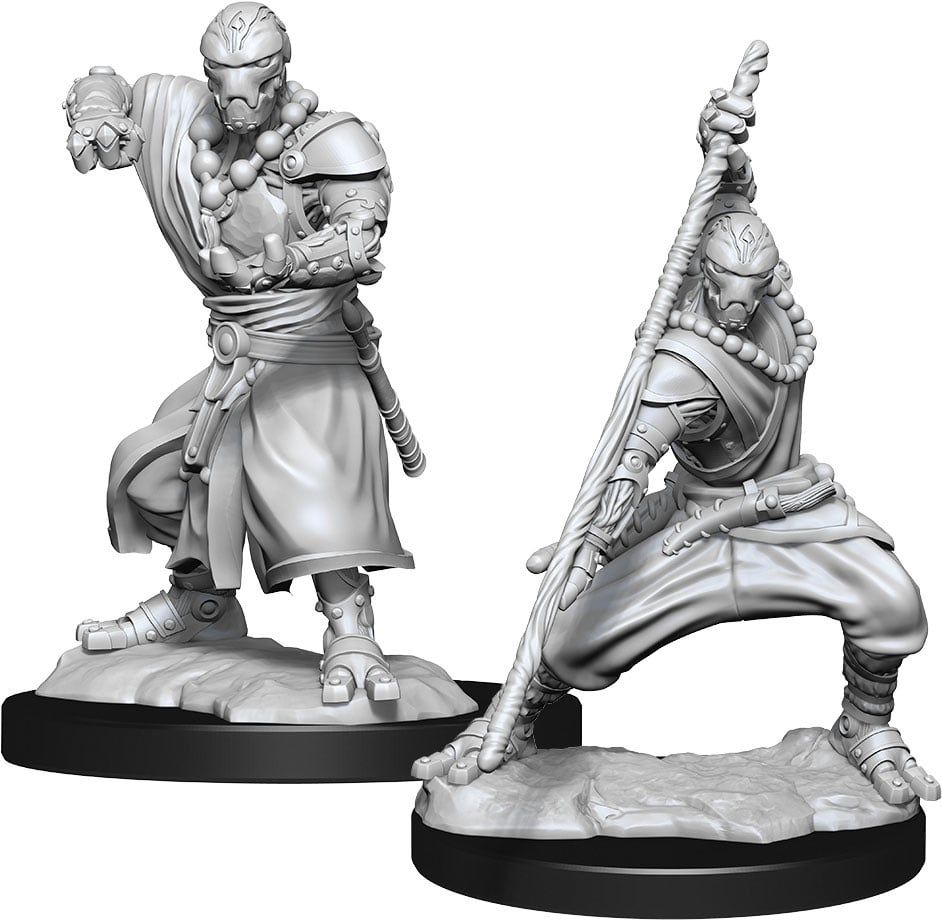 Dungeons &amp; Dragons Nolzur`s Marvelous Unpainted Miniatures: W14 Warforged Monk