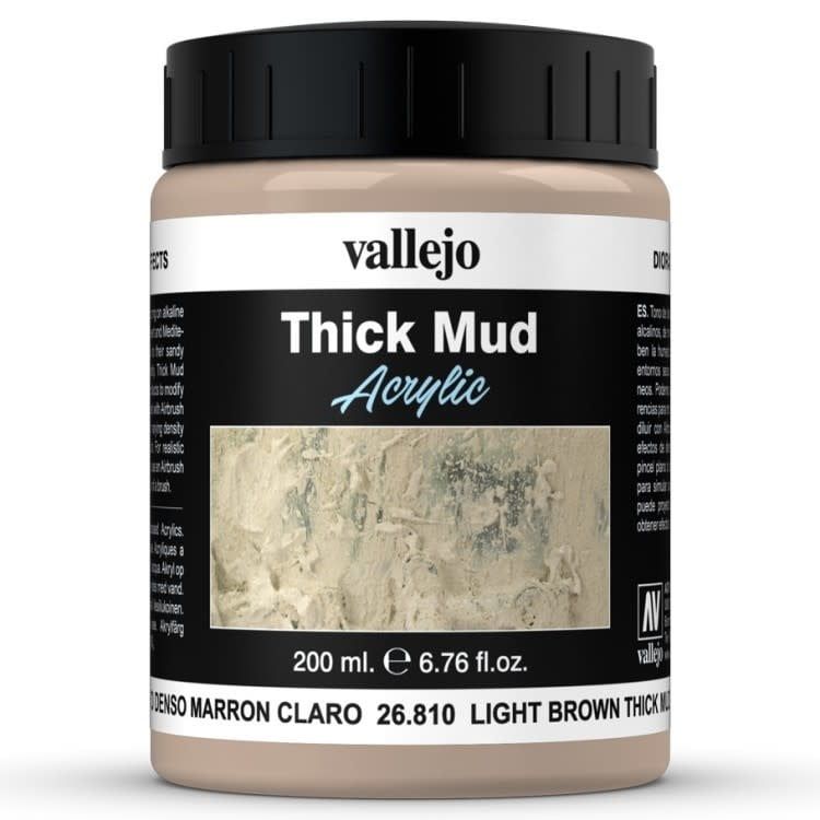 DE: Mud: Light Brown Thick Mud (200 ml.)