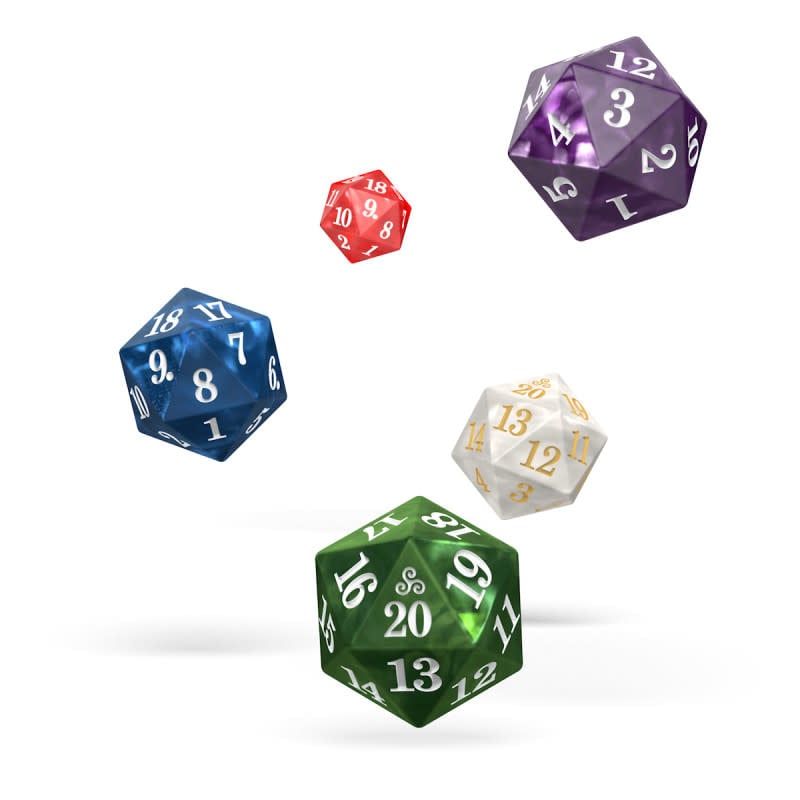 D20 (5):  Spindown Marble