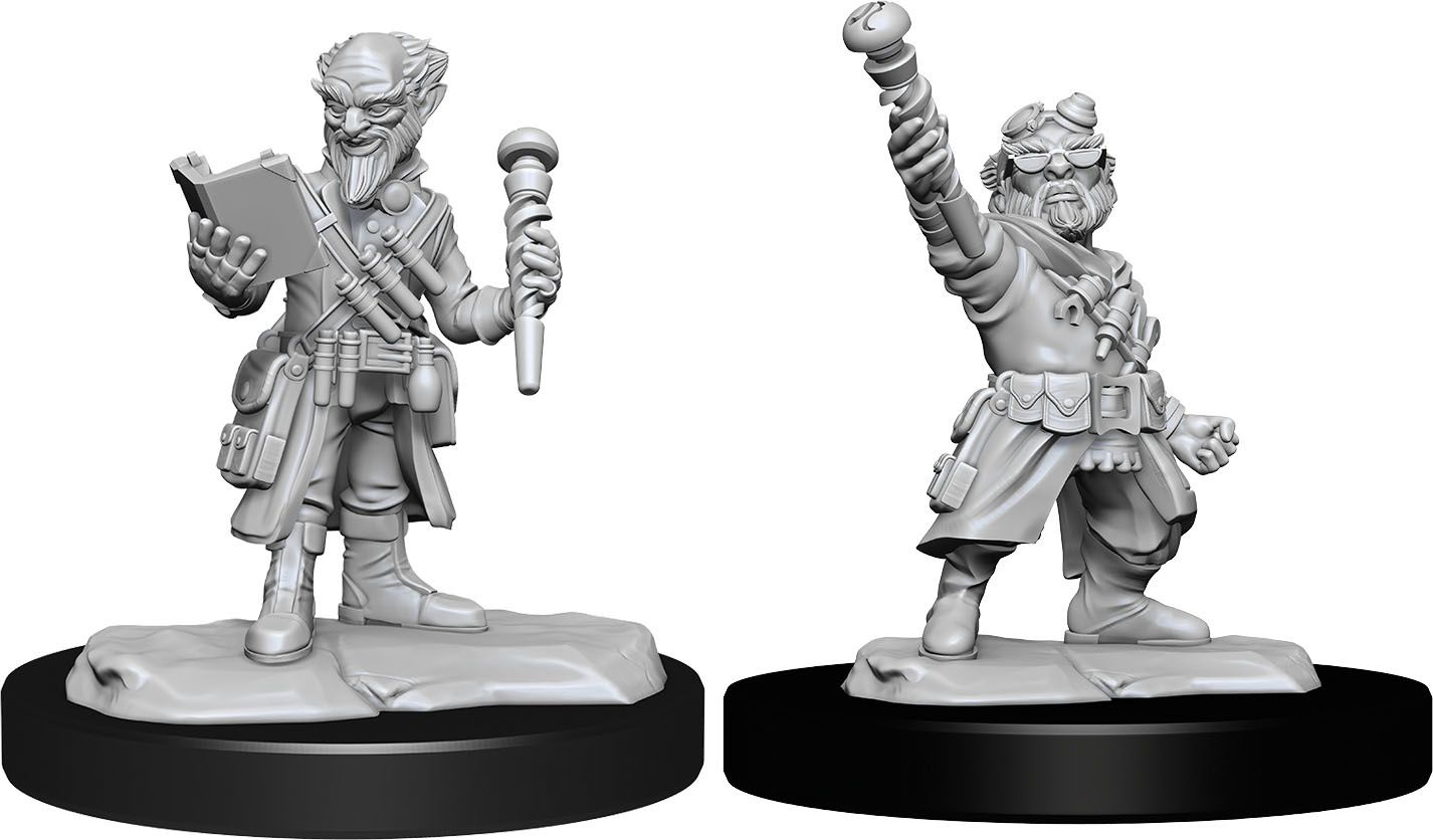 Dungeons &amp; Dragons Nolzur`s Marvelous Unpainted Miniatures: W14 Gnome Artificer Male
