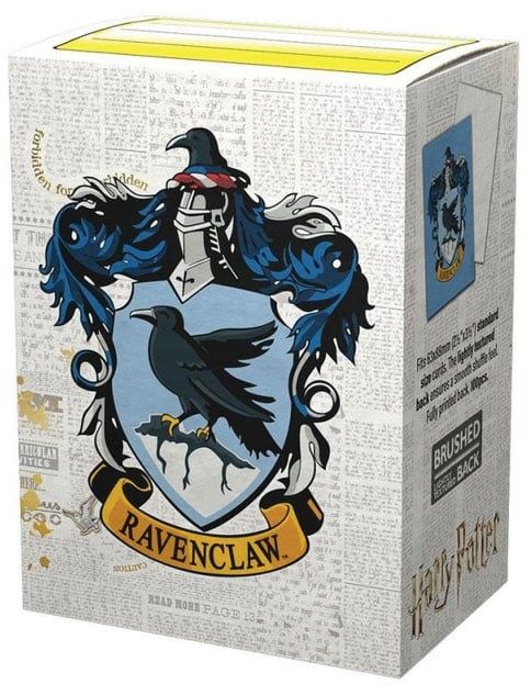 Dragon Shields: (100) Brushed Art - Harry Potter Wizarding World - Ravenclaw