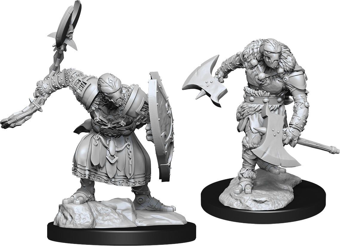 Dungeons &amp; Dragons Nolzur`s Marvelous Unpainted Miniatures: W14 Warforged Barbarian