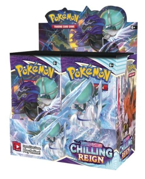 PKM: Sword &amp; Shield - Chilling Reign Booster Box
