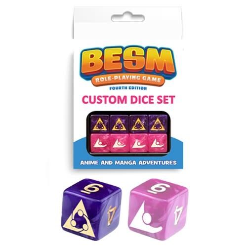 D6 (8): BESM Custom Dice Set