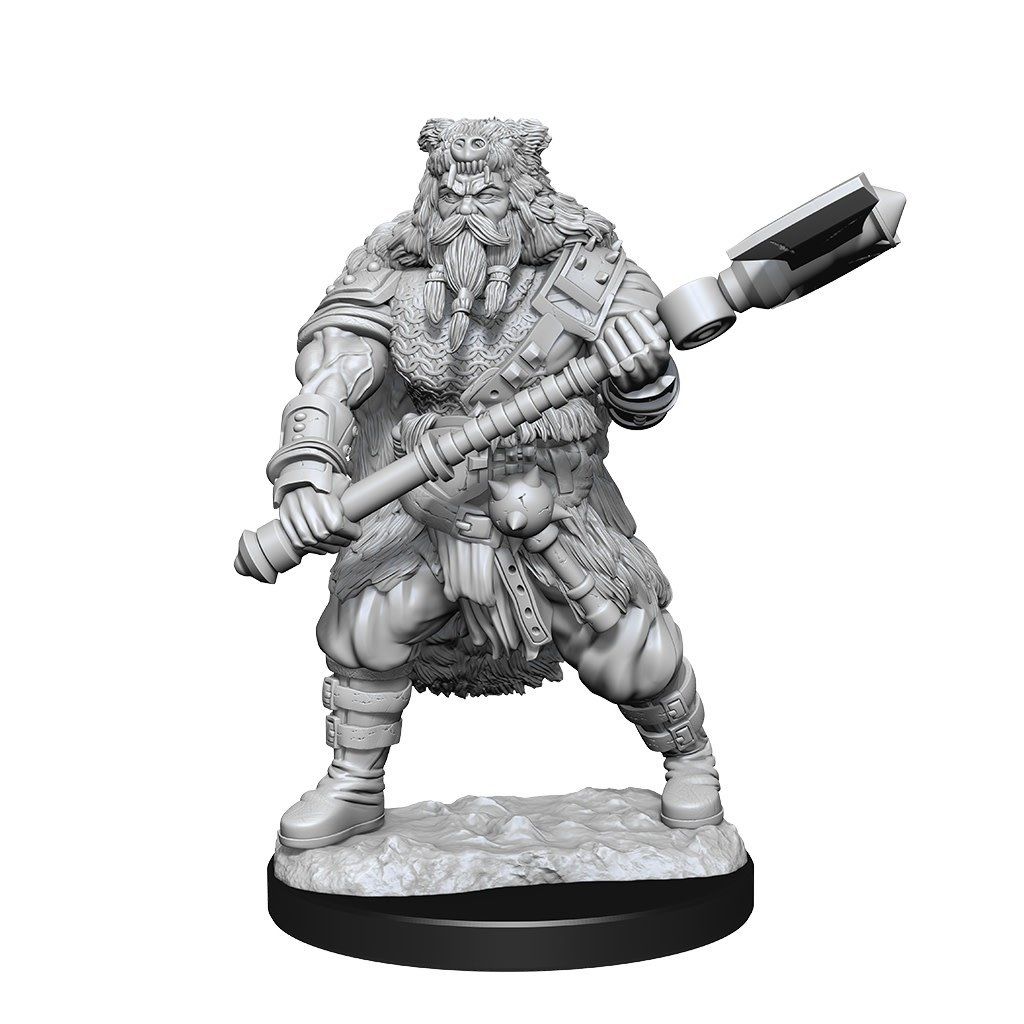 Dungeons &amp; Dragons Nolzur`s Marvelous Unpainted Miniatures: W14 Human Barbarian Male