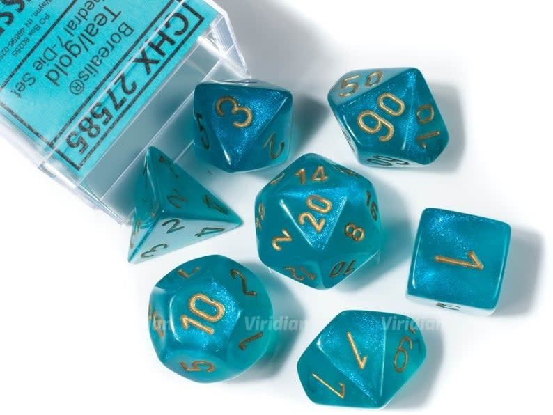 RPG Dice Set (7): Borealis Luminary TLgd