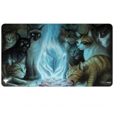 Magic the Gathering CCG: Innistrad Midnight Hunt Playmat B Can't Stay Away CATS
