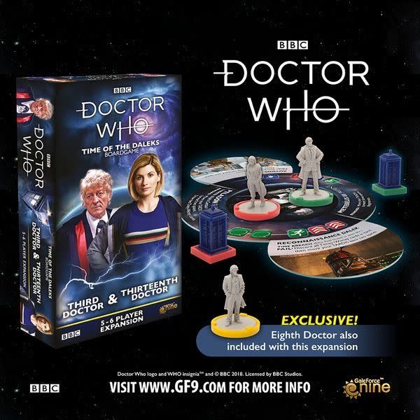 Dr. Who: Time of the Daleks:Dr's 3,8,13
