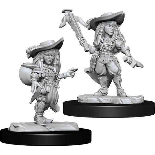 Pathfinder Deep Cuts Unpainted Miniatures: W15 Gnome Bard Female