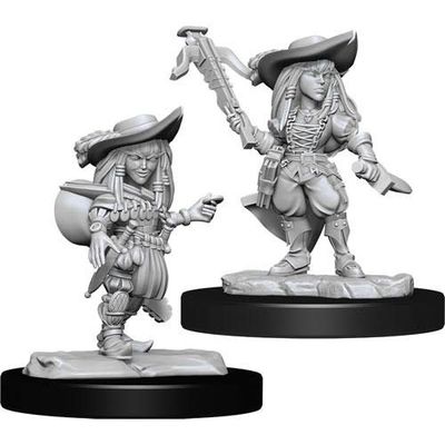 Pathfinder Deep Cuts Unpainted Miniatures: W15 Gnome Bard Female