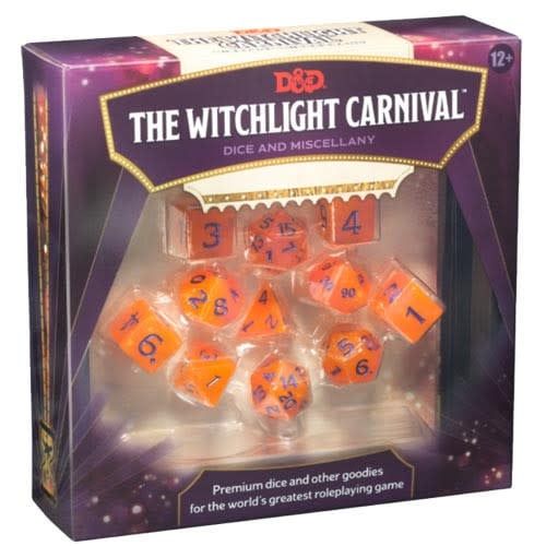 Dice Set( 11): Dungeons and Dragons RPG: Witchlight Carnival Dice