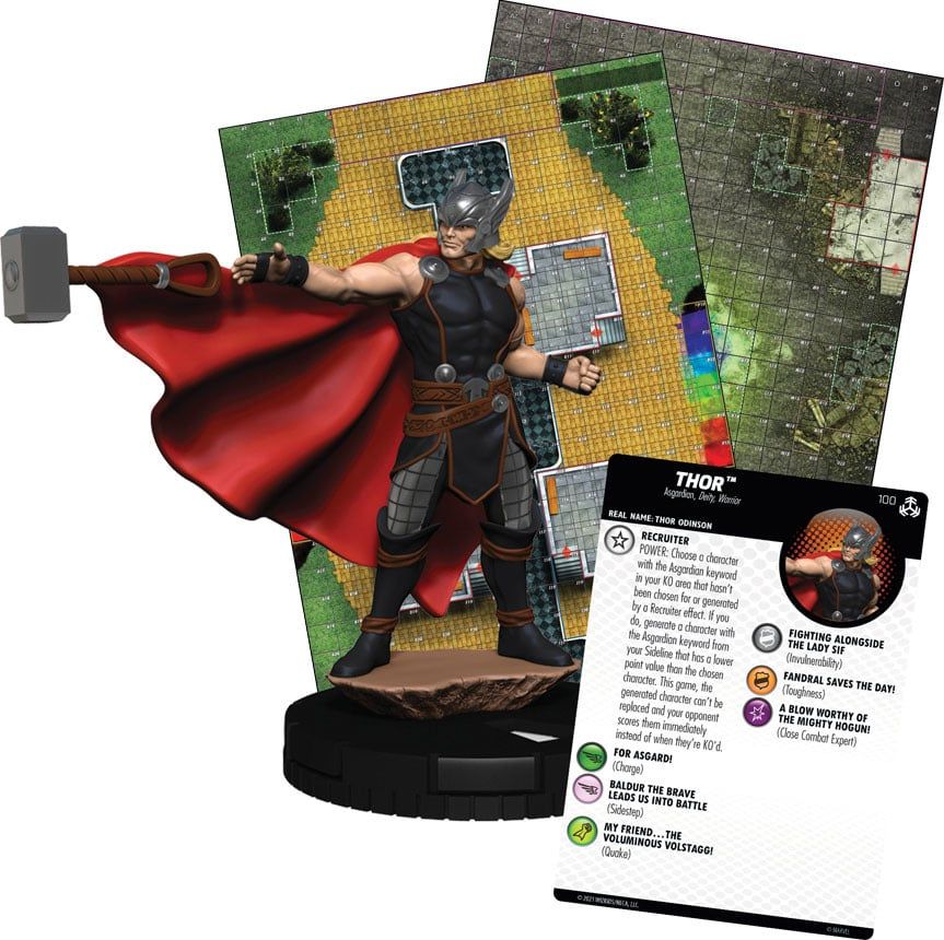 Marvel HeroClix: Avengers War of the Realms Play at Home Kit