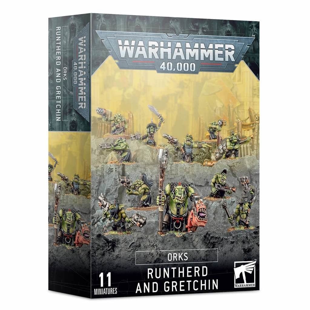 Orks Runtherd and Gretchin