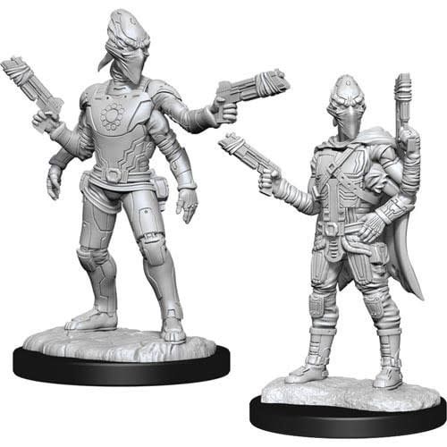 Starfinder Deep Cuts Unpainted Miniatures: W15 Kasatha Operative