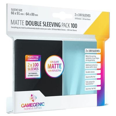 DP: Matte: Double Sleeving Pack (100)