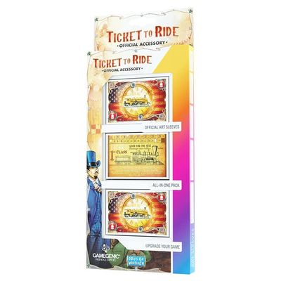 DP: Ticket to Ride: Art Sleeves (100)