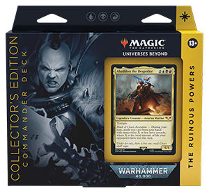 MTG: Universes Beyond - Warhammer 40,000 - The Ruinous Powers COLLECTORS EDITION