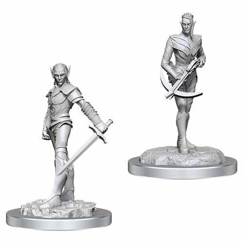 Dungeons &amp; Dragons Nolzur`s Marvelous Unpainted Miniatures: W18 Drow Fighters
