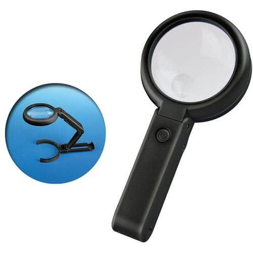 Tools: Foldable LED Magnifier (w/ Inbuilt Stand)