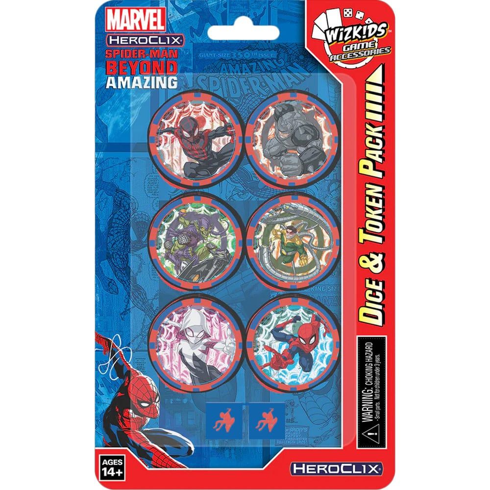 Marvel HeroClix: Spider-Man Beyond Amazing Dice &amp; Token Pack