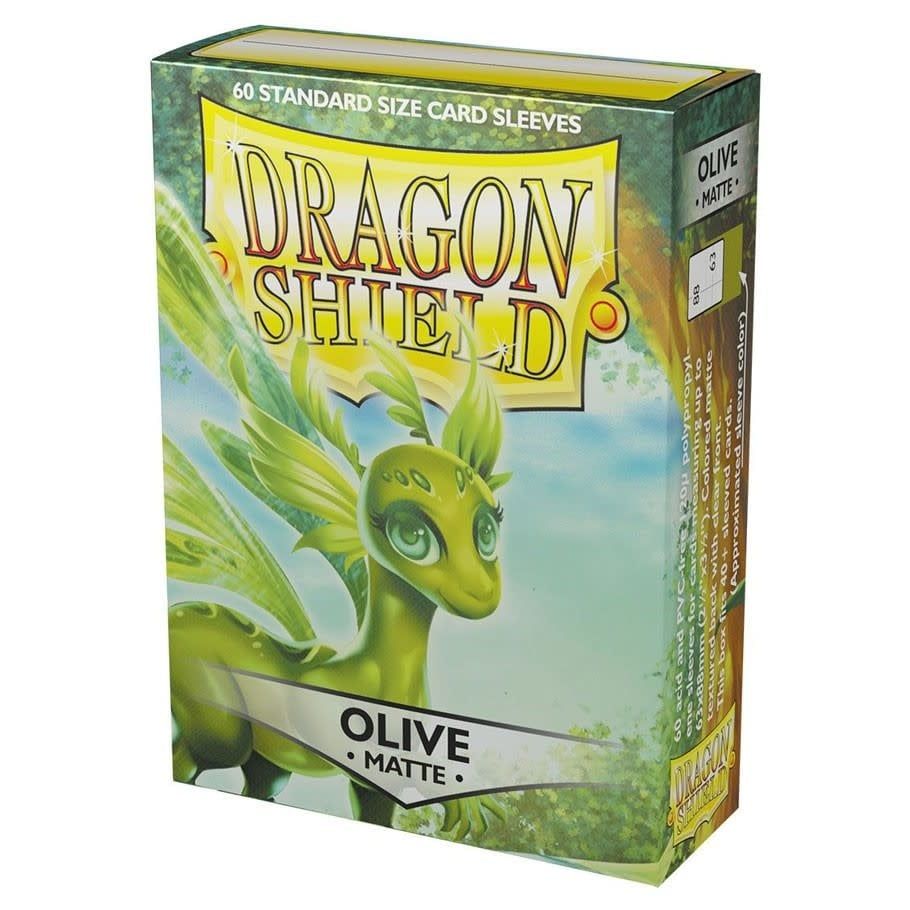 Dragon Shields: (60) Matte Olive