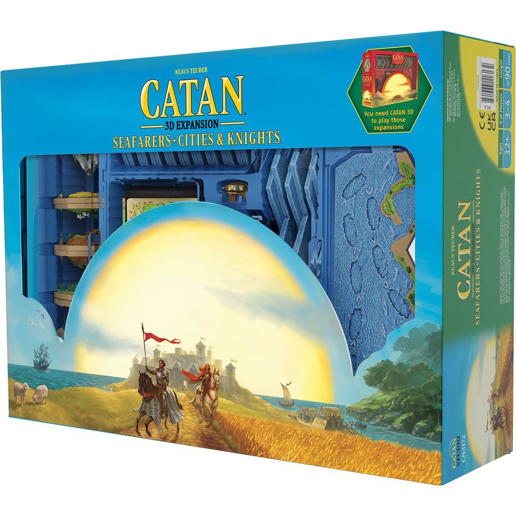 CATAN – 3D Seafarers + Cities &amp; Knights Expansion