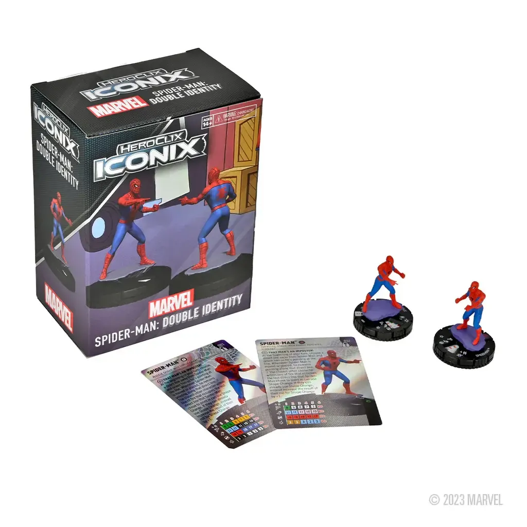 Marvel HeroClix: Iconix - Spider-Man Double Identity