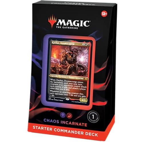 Magic the Gathering: Starter Commander Deck - Chaos Incarnate (Black-Red)