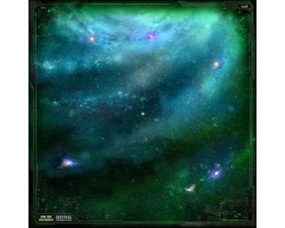 Star Trek Ascendancy - Borg Play Mat (36&quot; x 36&quot; Vinyl Map)