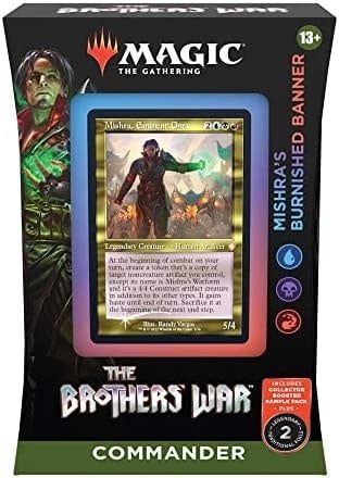Magic: The Gathering The Brothers War Commander Deck - Mishra’s Burnished Banner