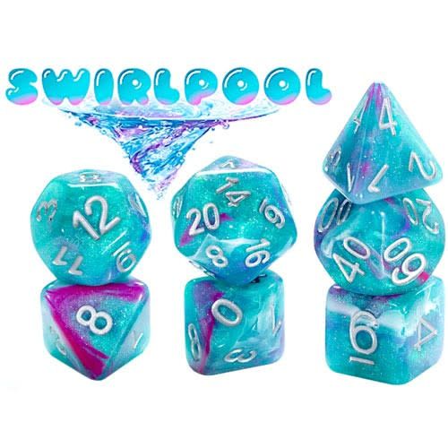 RPG Dice Set(7): Aether Dice: Swirlpool