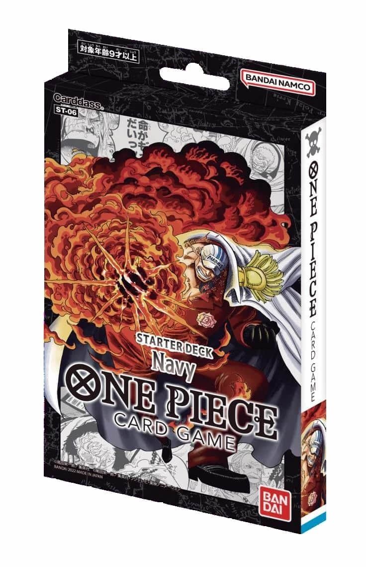 One Piece TCG: Navy Starter Deck Display