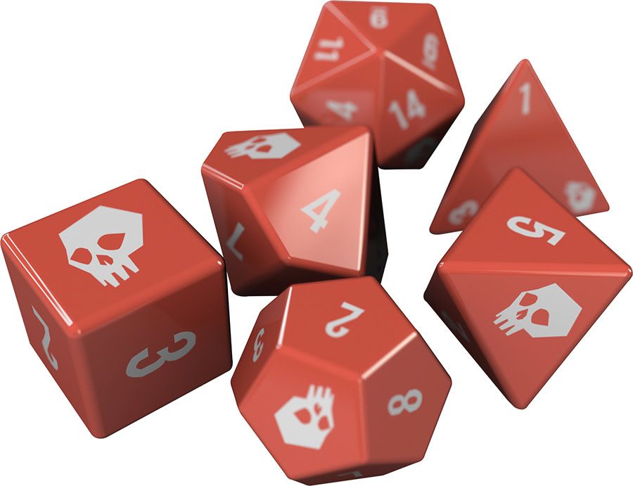 RPG Dice Set (7): Kids on Bikes