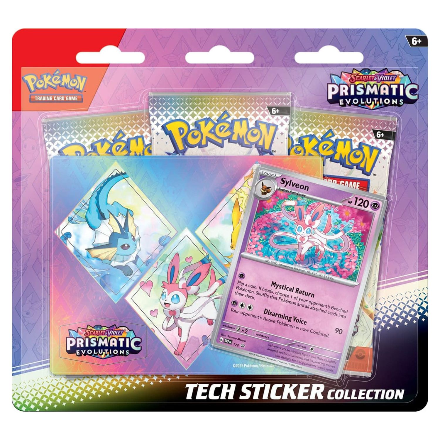 Pokemon TCG: Scarlet &amp; Violet - Prismatic Evolutions Tech Sticker Collection