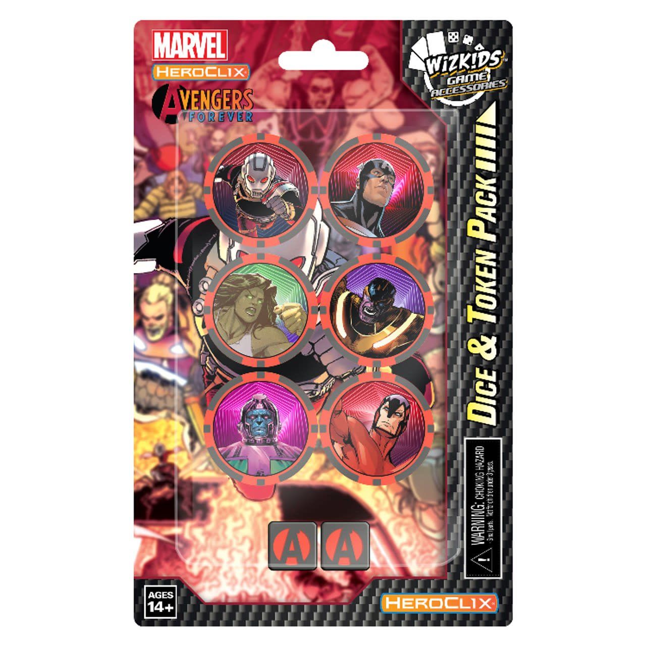 Marvel HeroClix: Avengers Forever Dice &amp; Token Pack Ant-Man
