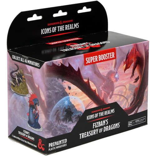 D&amp;D Icons of the Realms Miniatures: Fizban's Treasury of Dragons - Super Booster Pack