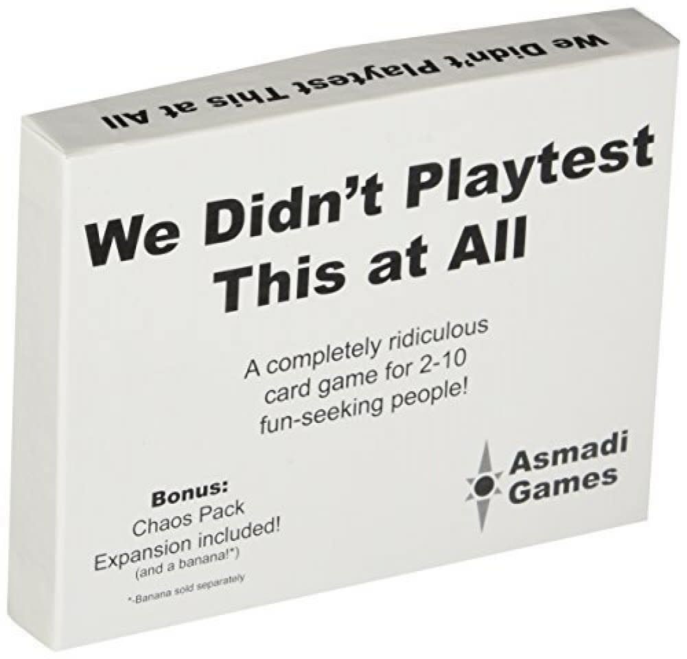 We Didnt Playtest This at All