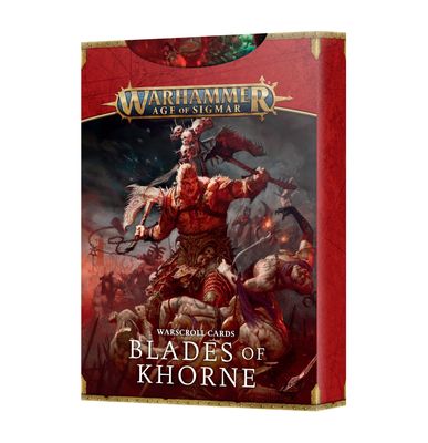 Warscroll Cards: Blades of Khorne